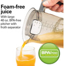 HAMILTON BEACH 67850 Wide Chute High Speed Juicer