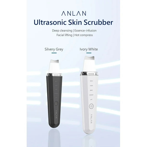 ANLAN IPX5 Waterproof Ultrasonic Skin Scrubber-ALCPJ06