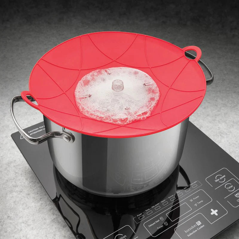 LUCIANO GOURMET 12.75" Anti-Boil Over Silicone Lid - 70299