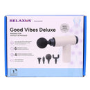 RELAXUS 703318 Good Vibes Deluxe White Massage Gun