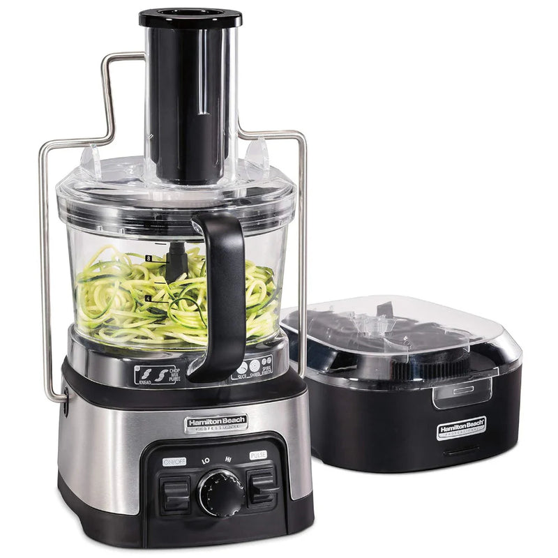 HAMILTON BEACH PROFESSIONAL 70815 Stack & Snap Food Processor - Refurbished with Home Essentials warranty