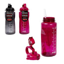 PURE 2L Motivational Water Bottle Handle & Lockable Lid, 2 colours-70823