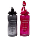 PURE 2L Motivational Water Bottle Handle & Lockable Lid, 2 colours-70823
