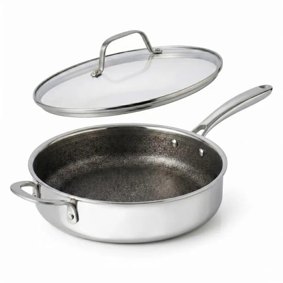LAGOSTINA 7115006034 Resistere Stainless Steel Saute Pan 3.8L