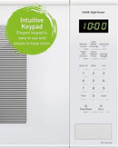 PANASONIC 1.3 CU FT White Countertop Microwave - Refurbished with Home Essentials warranty - NNSG676W