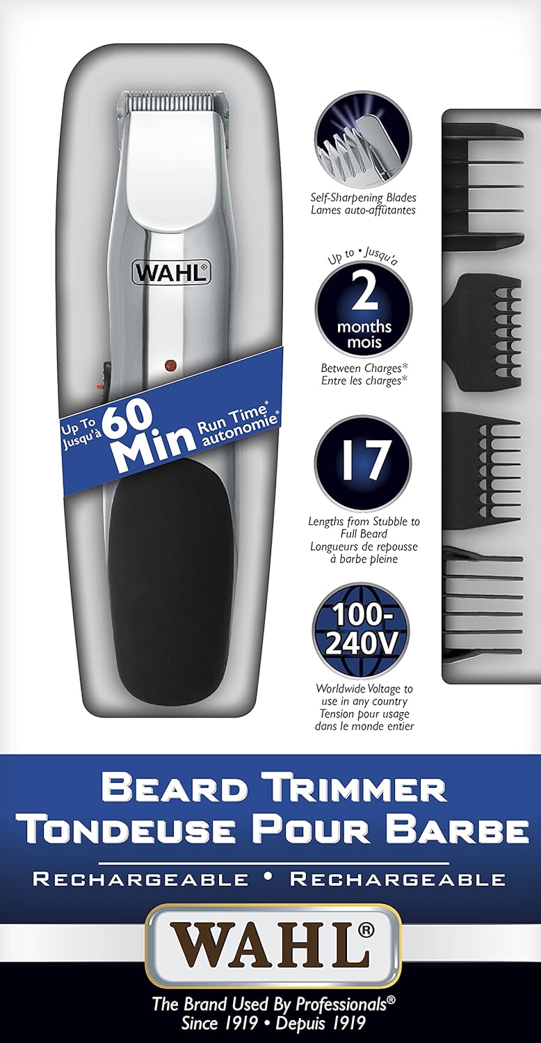 Wahl Canada Rechargeable Beard Trimmer - 3243