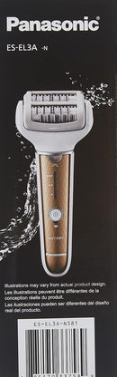 Panasonic Cordless Wet/dry Epilator for Women , 400 grams Refurbished with Home Essentials warranty -ESEL3A