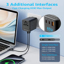 DECQLE DQZ6 Universal Travel Adapter 65W