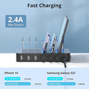 MixMart multifunctional 6 USB-port Charger RX-CH06