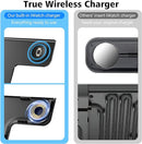 Cargador inalámbrico YOXINTA, estación de carga inalámbrica rápida 3 en 1