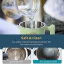 GL-FEYOHH 1.2L Retro Keep Warm Electric Kettle, 1200W Speed-Boil 304 Stainless Steel- k1