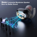 Ear Buds Wireless Bluetooth Earbuds with Wireless Charging Case-V17-Sport