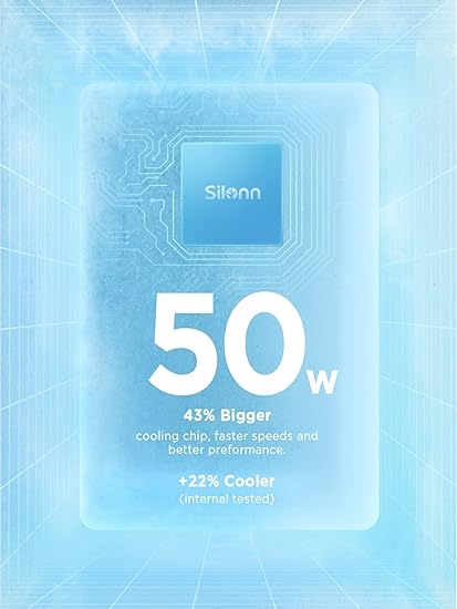 Silonn Mini Fridge, Portable Skin Care Fridge, 4 L/6 Can Cooler and Warmer Small Refrigerator  SLRE01B1/SLRE01G1