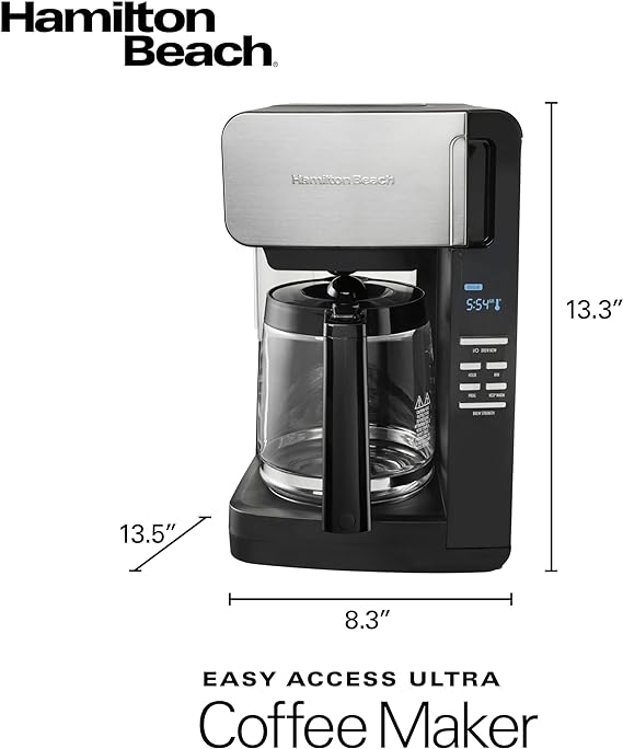 Hamilton Beach Easy Access Ultra Programmable 12 Cup Coffee Maker-46203
