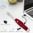 MPIO Candle Lighter Grill Lighter Long Lighter USB Lighter Plasma Arc with LED Flashlight Battery Display