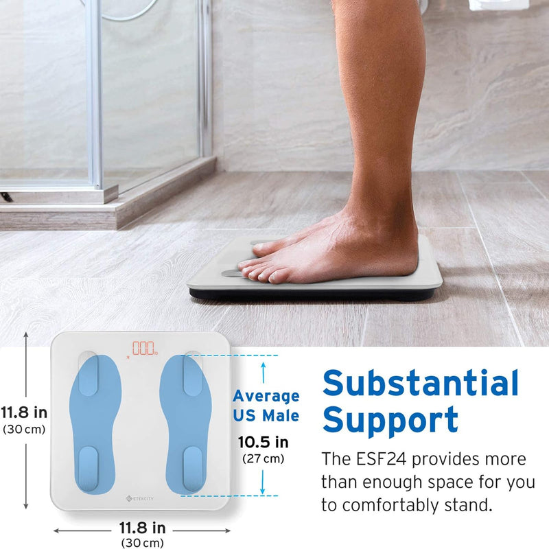 ETEKCITY Bluetooth Body Fat Scale - ESF24