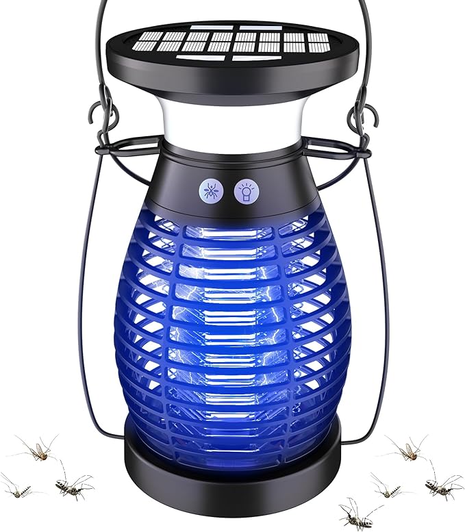 Solar Bug Zapper Lantern -BK-21