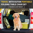 KUTON Folding Table Chair Set-‎YD-TS-BU01