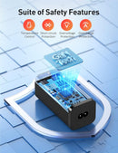 Chargeur de bureau 4 ports Evatronic 100 W PARIS RHONE - PC017