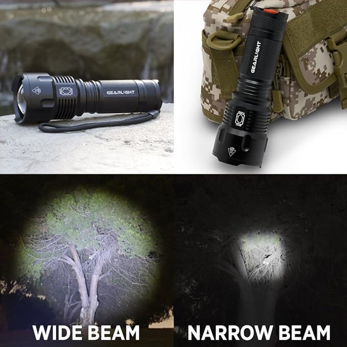 GearLight High-Powered LED Flashlight  Mid Size-S1200