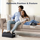 Umi Footrest Desk with 2 Optional Replacement Covers, Double Layer-UMFR2