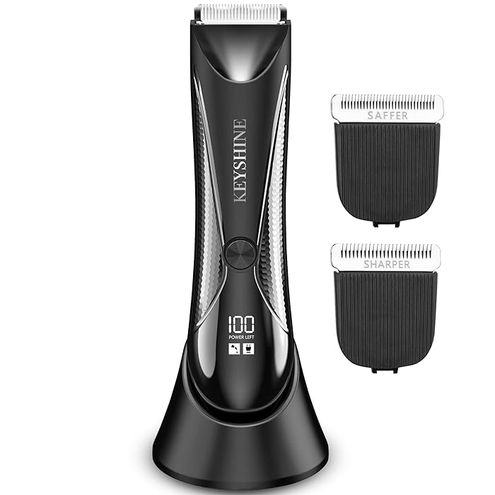 Keyshine  2 in 1 Groin Hair Trimmer & Body Groomer-KE001