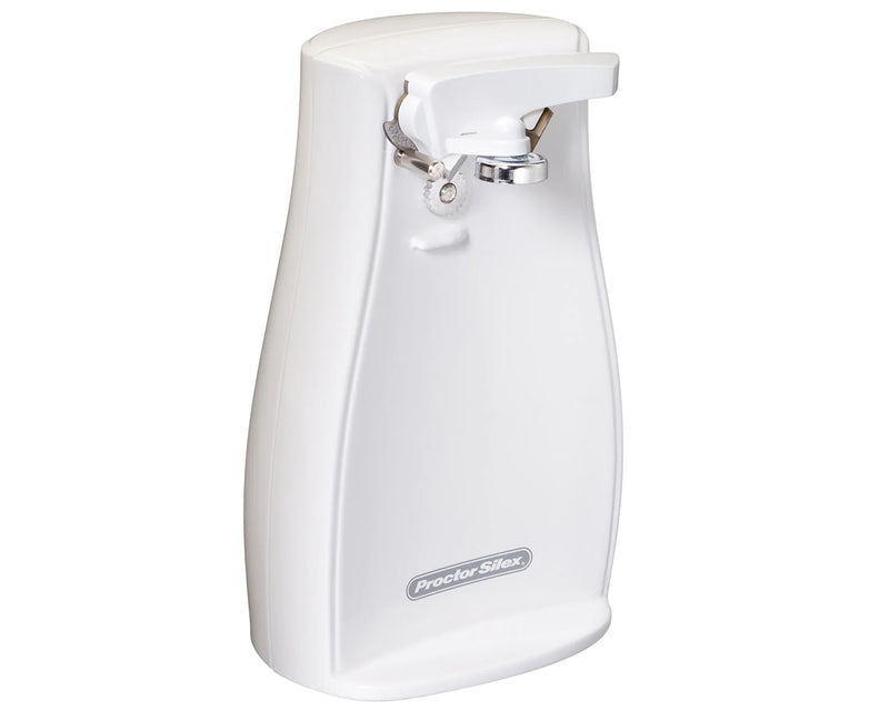 PROCTOR SILEX White Automatic Can Opener - 75224F