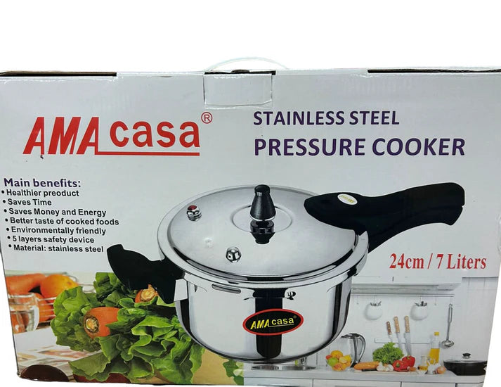 AMACASA Stainless Steel Stove Pressure Cooker