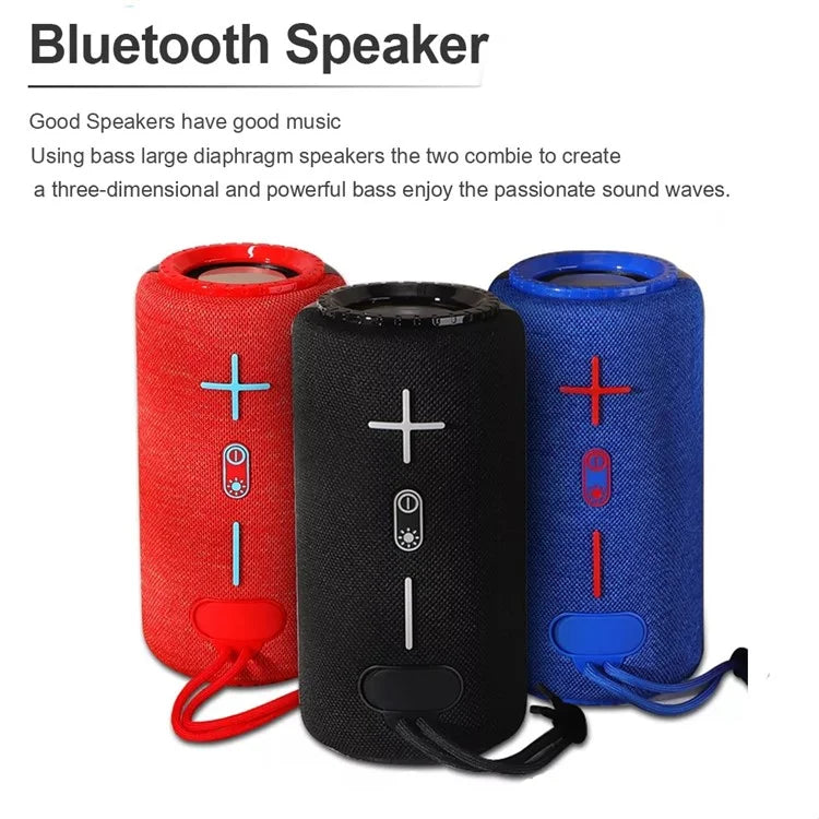 T&G 10W Portable LED Light TWS Wireless Bluetooth Speaker-TG639