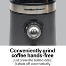 HAMILTON BEACH 80396RC Custom Grind™ Coffee Grinder