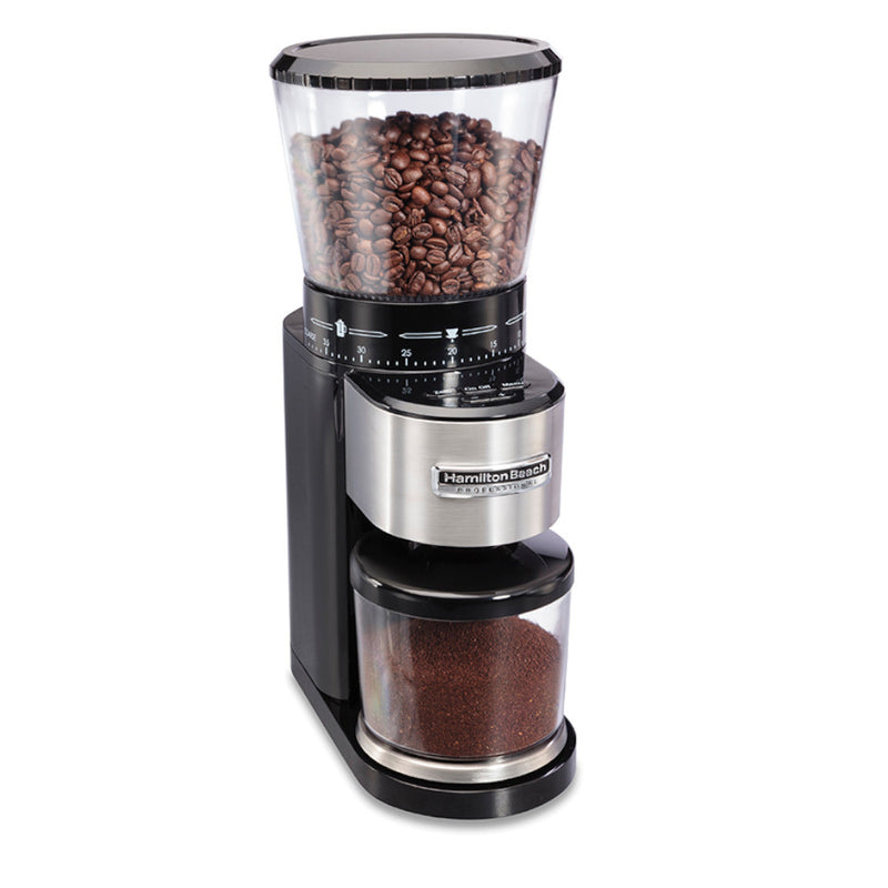 HAMILTON BEACH 80405 Professional Conical Burr Digital Coffee Grinder