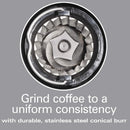 HAMILTON BEACH PROFESSIONAL 80405 Conical Burr Digital Coffee Grinder