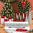 MPIO Candle Lighter Grill Lighter Long Lighter USB Lighter Plasma Arc with LED Flashlight Battery Display