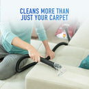 Hoover Power Scrub Deluxe Carpet Cleaner Machine, Upright Shampooer Factory serviced with Home Essential Warranty, FH50150