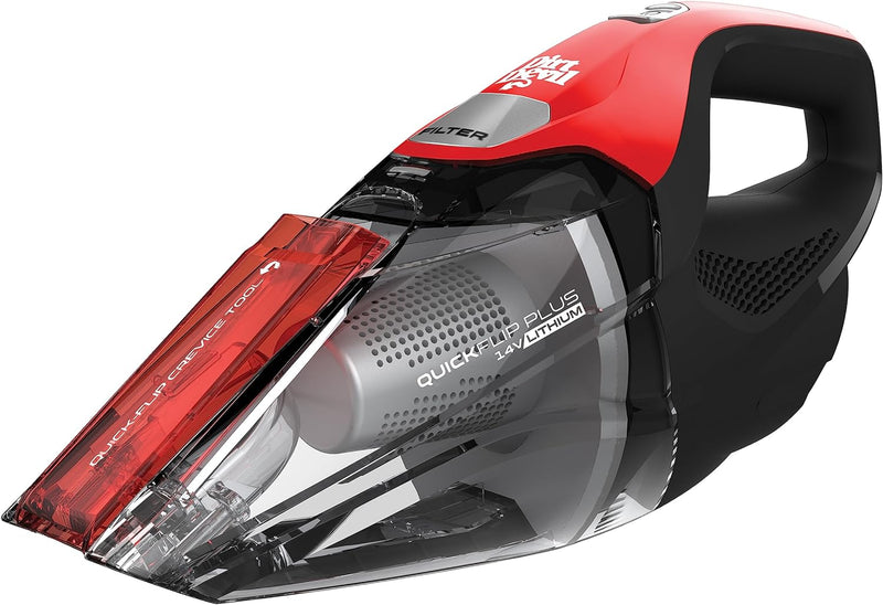 Dirt Devil QuickFlip 14V Plus Cordless Bagless Hand Vacuum Factory serviced with Home Essential warranty, BD30020VCD