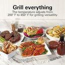 HAMILTON BEACH Electric Indoor Searing Grill Stainless Steel- 25361C