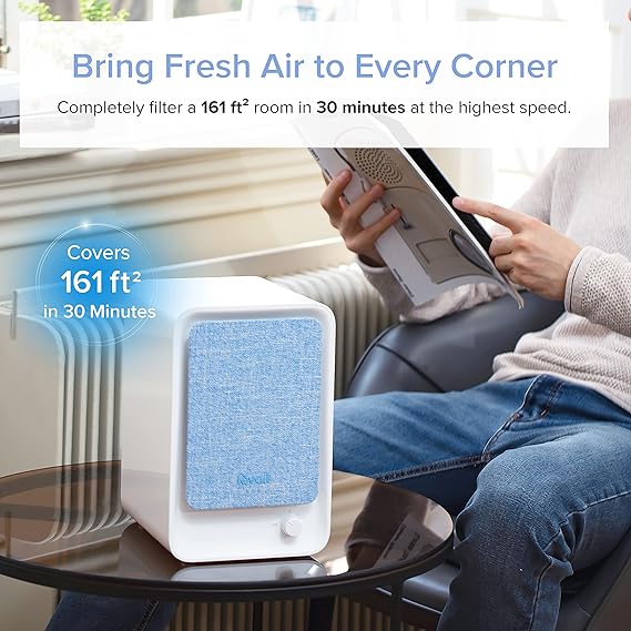 LEVOIT Air Purifiers for Bedroom Home with True HEPA Filter-LV-H126