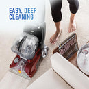 Hoover Power Scrub Deluxe Carpet Cleaner Machine, Upright Shampooer Factory serviced with Home Essential Warranty, FH50150