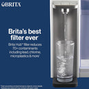 BRITA HUB 87341 Countertop Compact Water Filter - Factory serviced with Home Essentials warranty