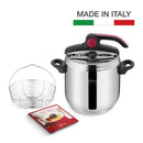 LAGOSTINA 8900524613 Maga LagoEasy’Up 7L Stainless Steel Pressure Cooker