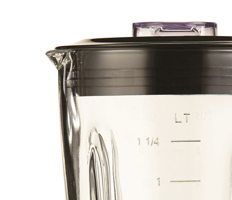 Brentwood JB-920B 12-Speed + Pulse Blender with Glass Jar, Black