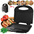 Hauz  Non-stick, Lightweight and Compact Panini Press, Black-APM319