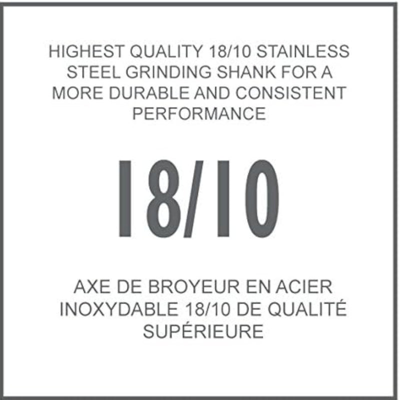 LAGOSTINA 9100050259 Wood Pepper Mill 9" Red