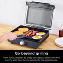 NINJA GR101CCO Sizzle Smokeless Indoor Grill & Griddle - Factory serviced with Home Essentials warranty