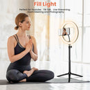 Trípode de luz anular ELFELAND de 10" - ELRL001