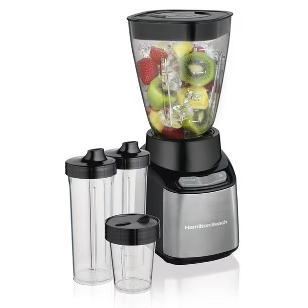 HAMILTON BEACH Compact MultiBlend Blender/Chopper 8PC 650W -52400