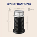 NESPRESSO AEROCINNO3  Hot & Cold Milk Frother