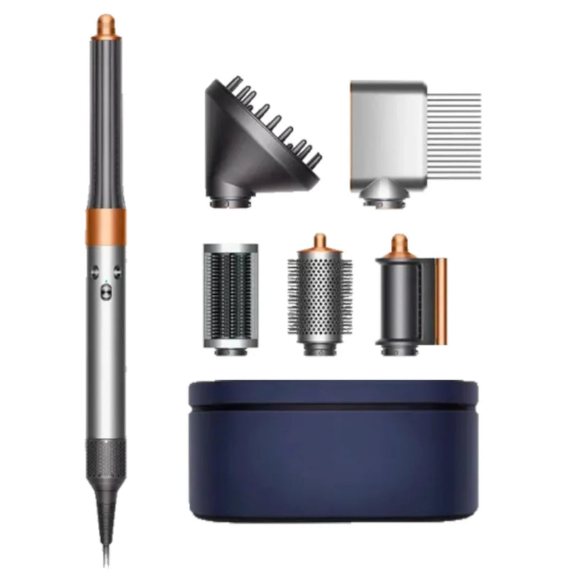 DYSON OFFICIAL OUTLET Airwrap Complete Long Diffuse Nickel/Copper - Dyson refurbished (Excellent) with 1 year warranty