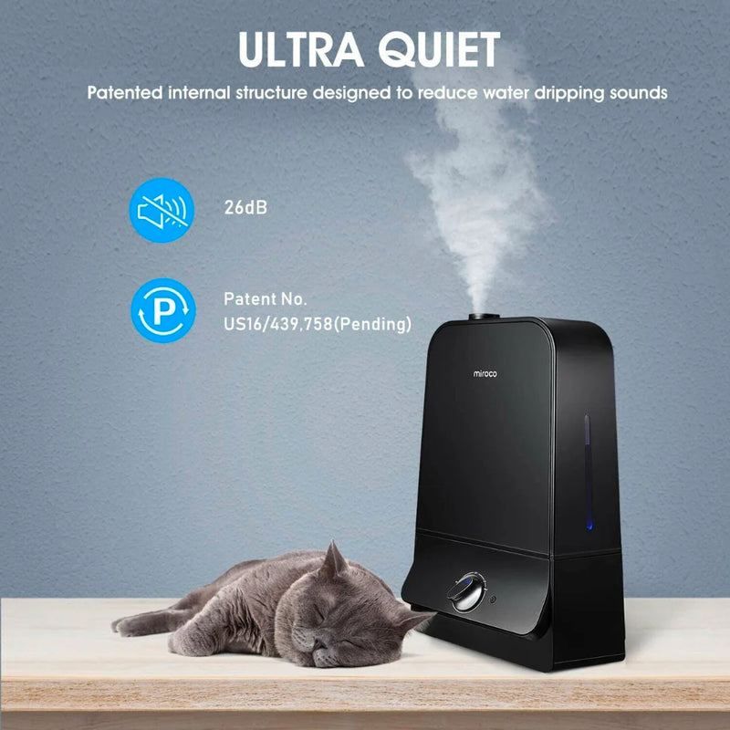 MIROCO 6L Ultrasonic Cool Mist Humidifier- MI-AH001