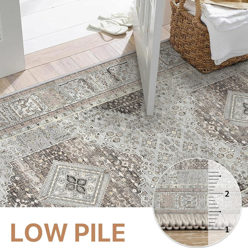 GENIMO AR1006-2X10 Washable Runner Rug 2"X10"